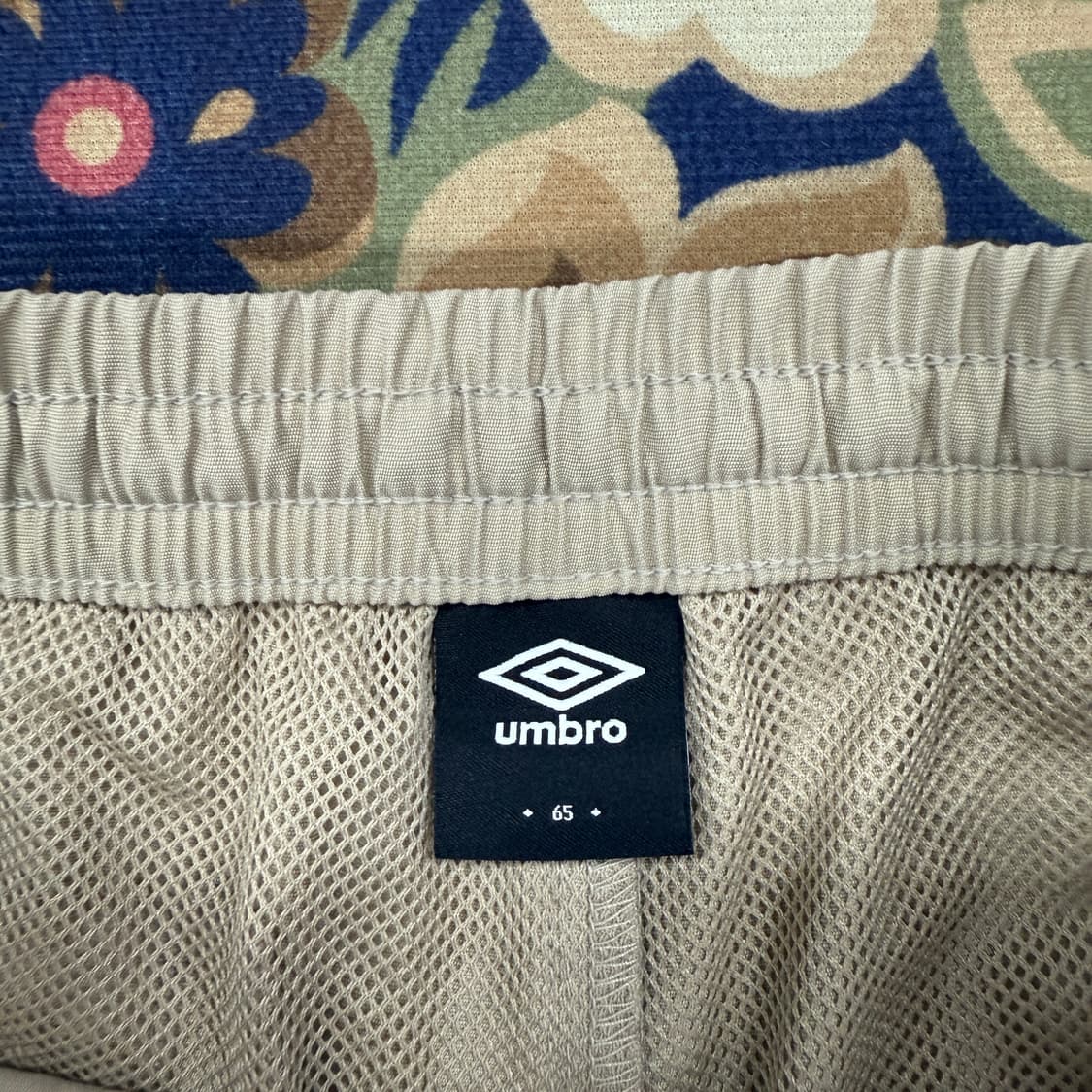 (XS)엄브로 UMBRO 우븐 반바지(베이지) 상품이미지2