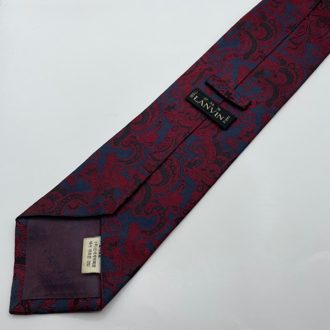 36) (LANVIN) 랑방 패턴 넥타이 상품이미지2