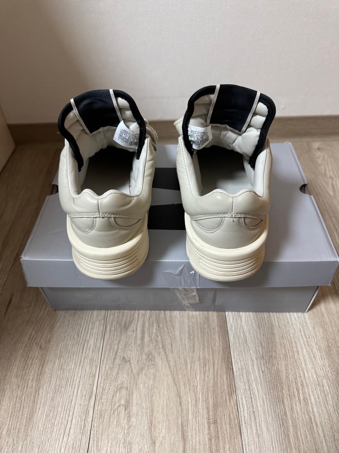 [275] 릭 오웬스 x 컨버스 터보 웨폰 로우 펠리칸 상품이미지3