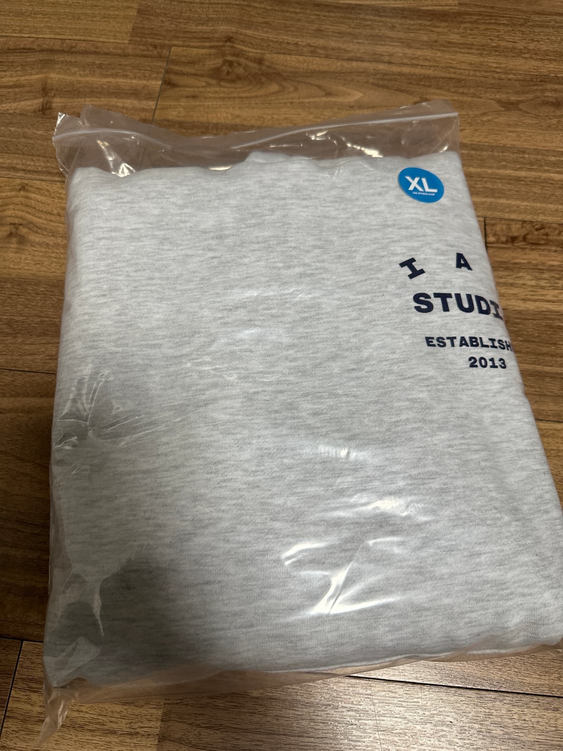 [XL] 아이앱 스튜디오 25 후드 라이트 그레이 네이비 상품이미지2