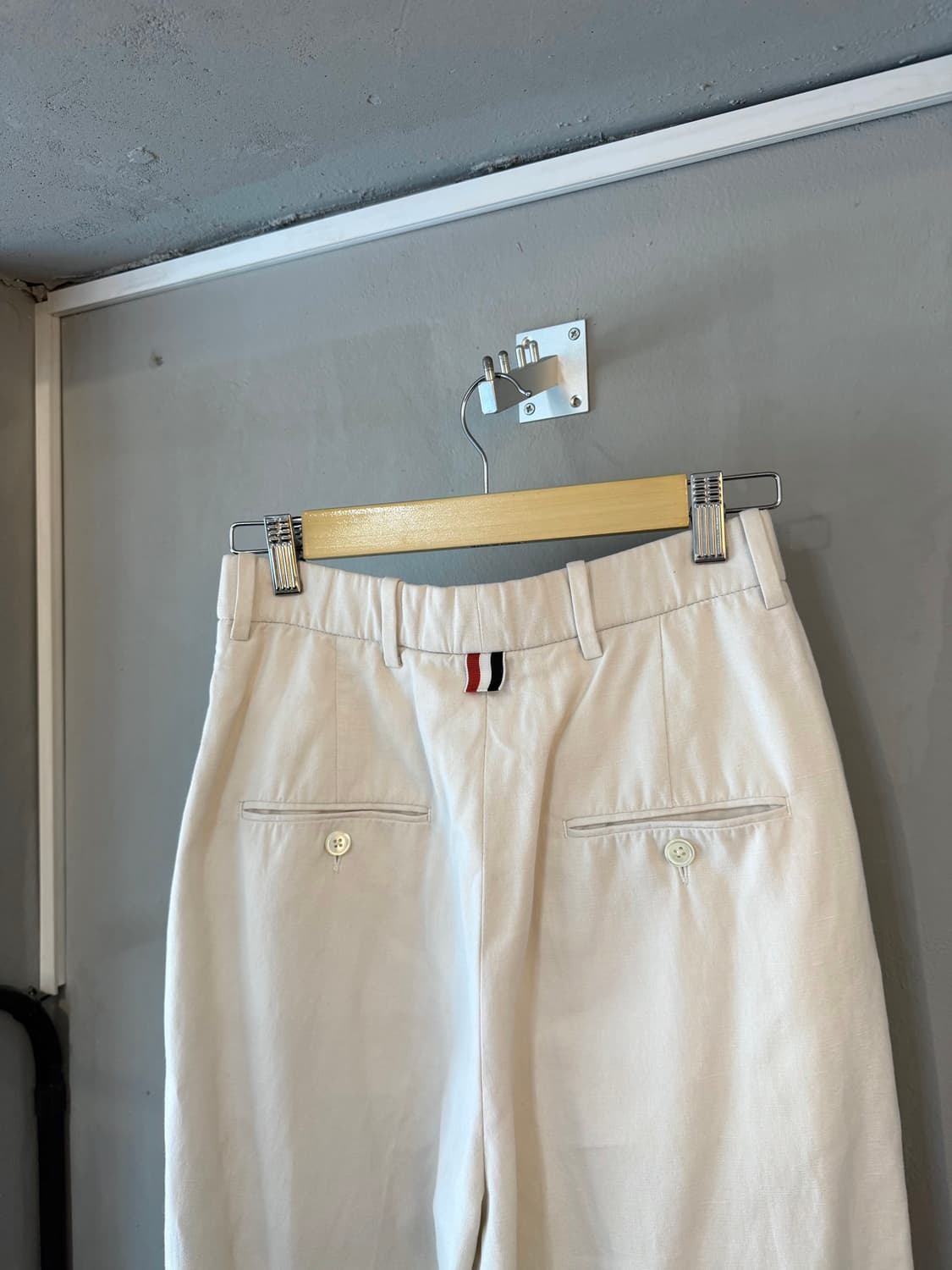 40/ 톰브라운 25SS 린넨 하이웨스트 팬츠 상품이미지8
