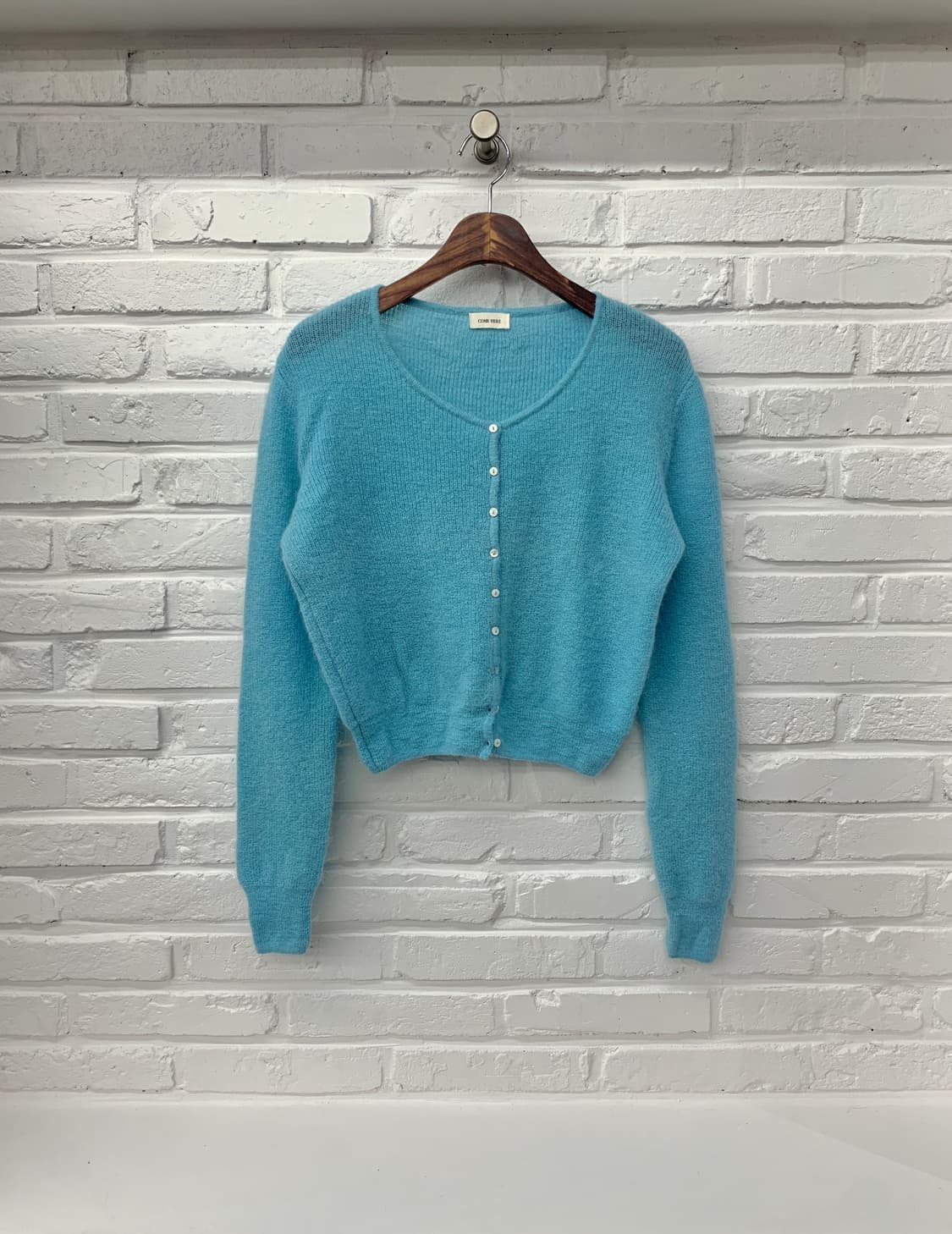 하늘색 가디건 상품이미지1