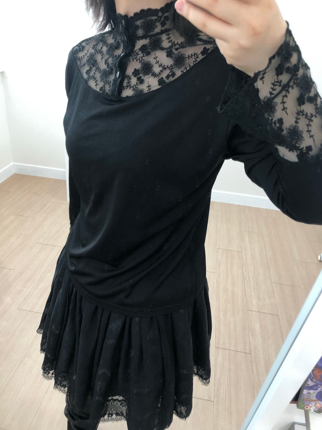 도쿄st 도트 블랙 & 화이트코디 상품이미지5