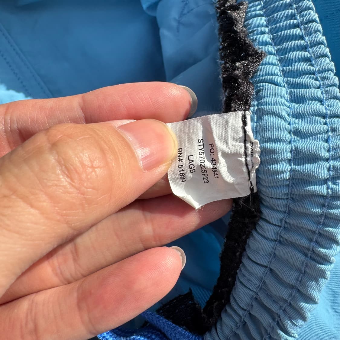 파타고니아 로고 배기스 반바지 상품이미지7