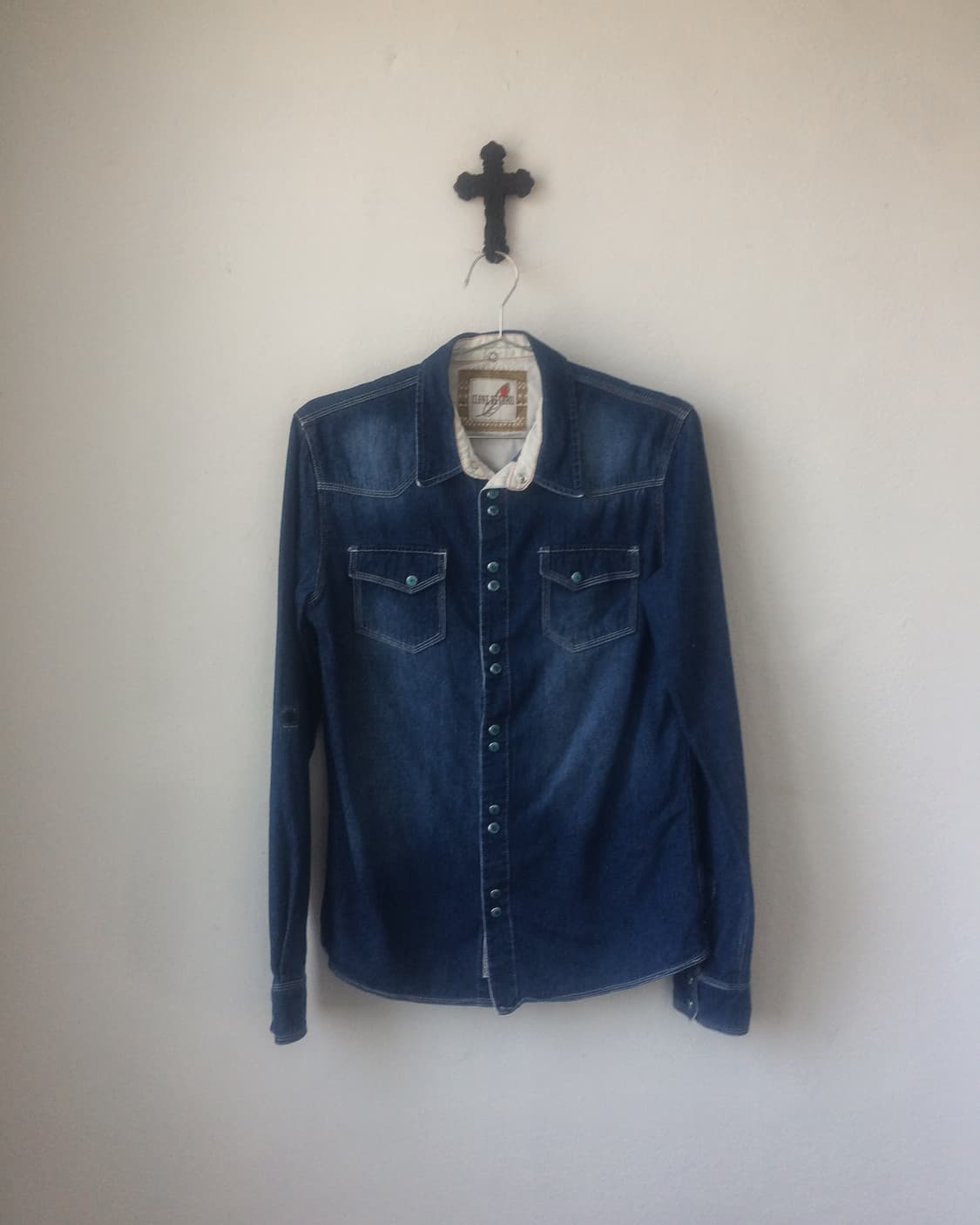 Western mood denim shirt 상품이미지1