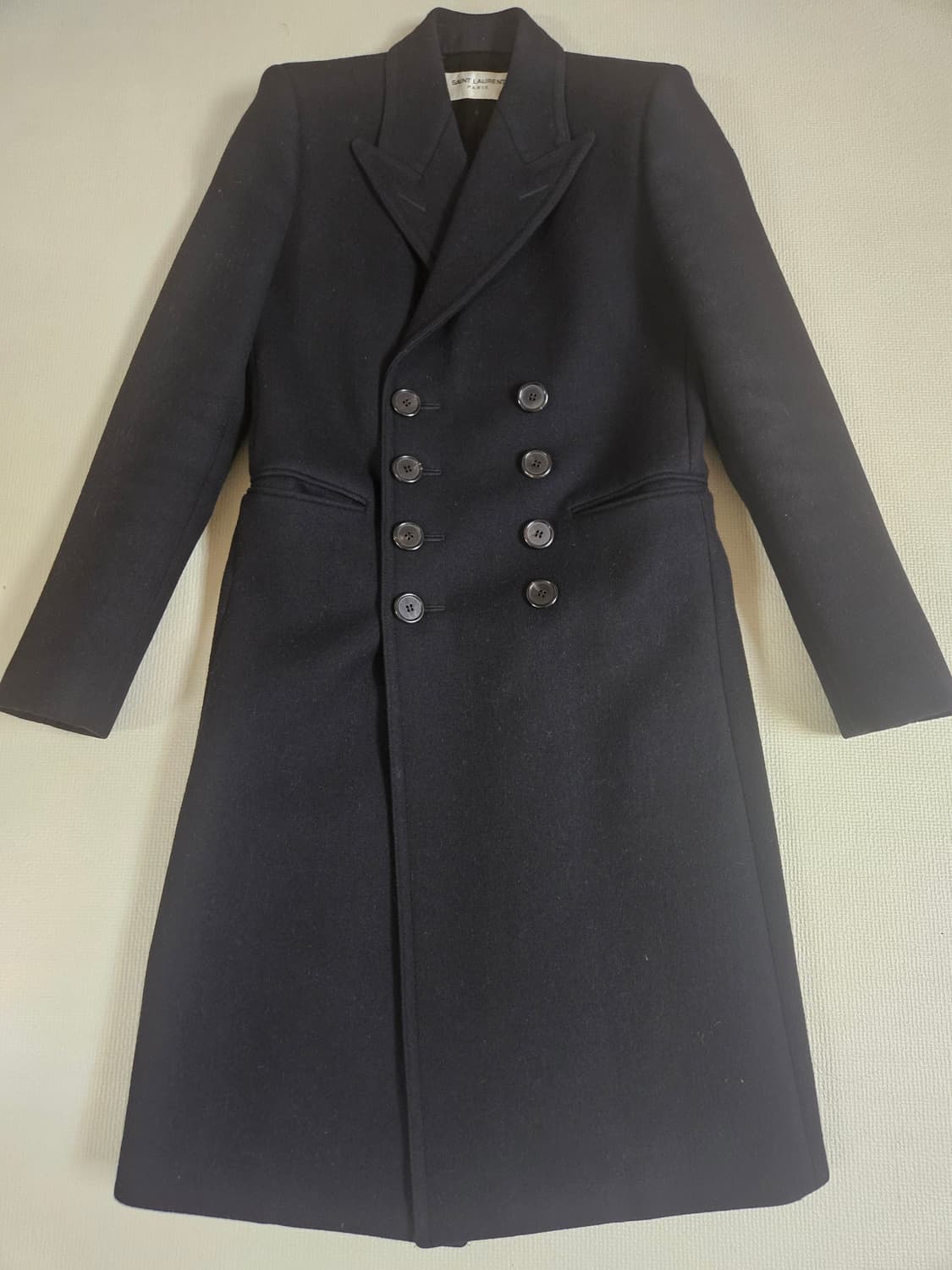46) 생로랑 16fw 더블브레스티드 코트 상품이미지1