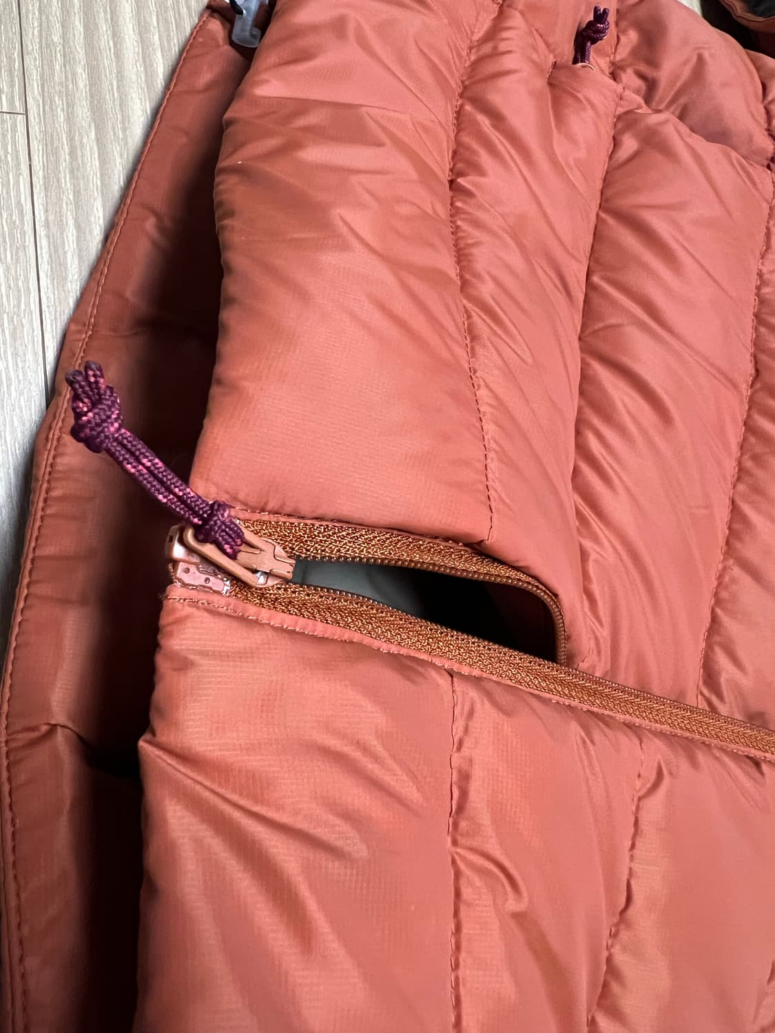 살로몬 엑스 퓨즈 후디드 다운 자켓 어텀 여성용 M사이즈 상품이미지8