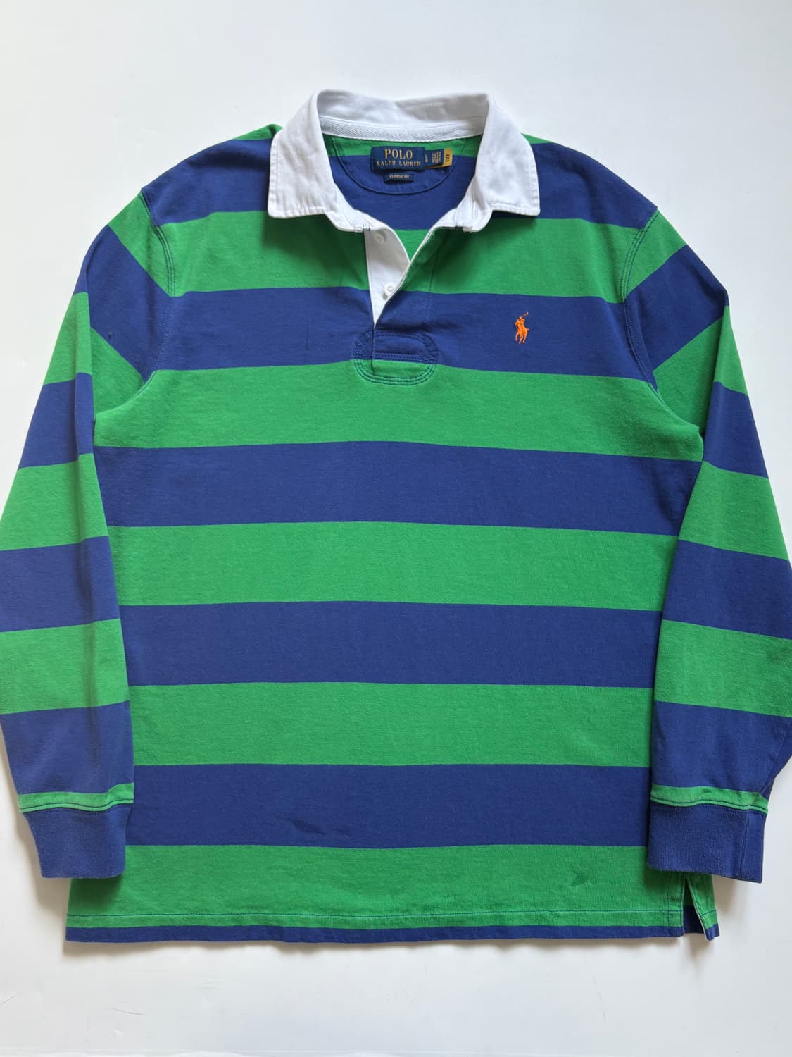 Polo 폴로랄프로렌 신형라벨 아이코닉 단가라 럭비티  상품이미지1