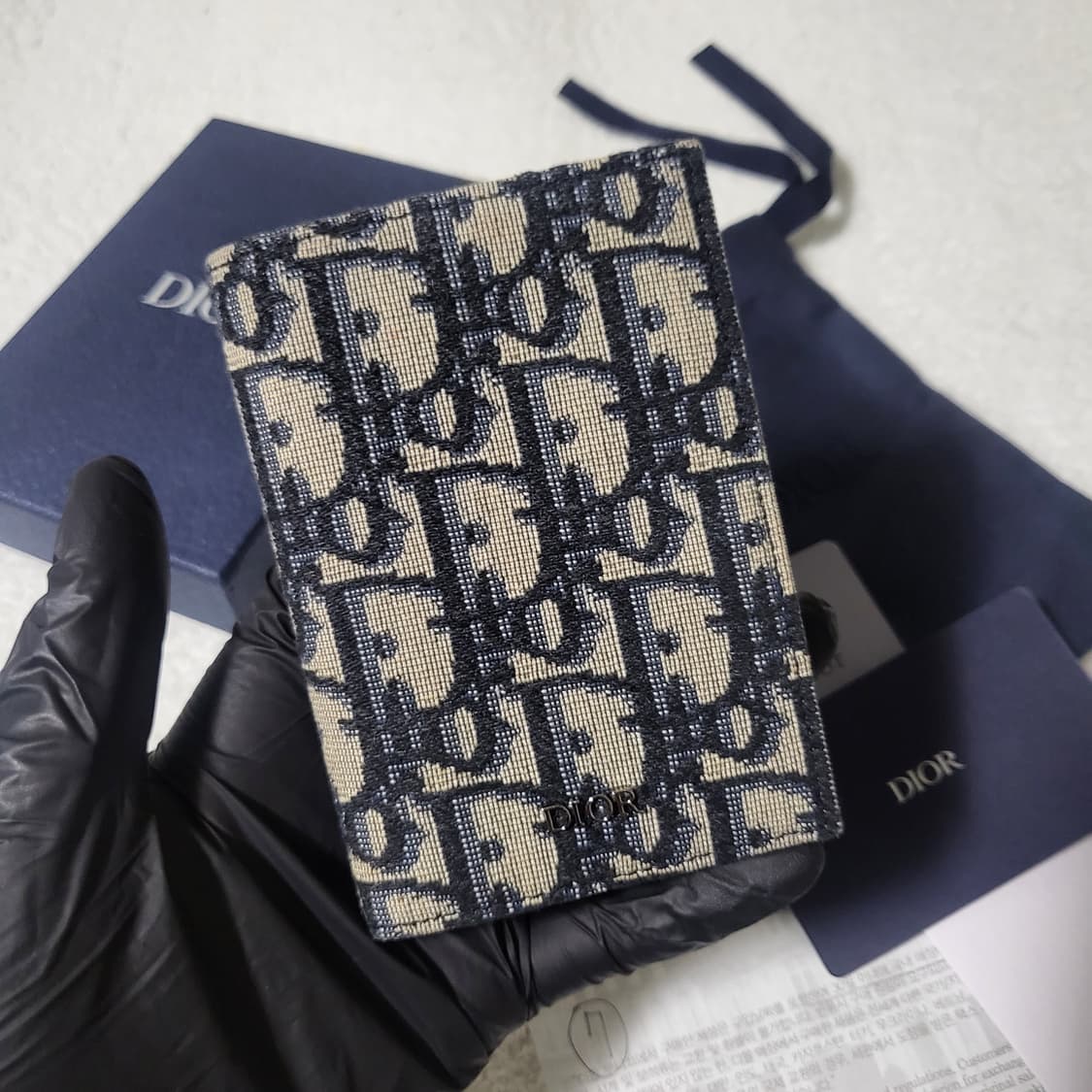 [인보이스/풀구성]디올 오블리크 오거나이저 카드지갑 상품이미지2