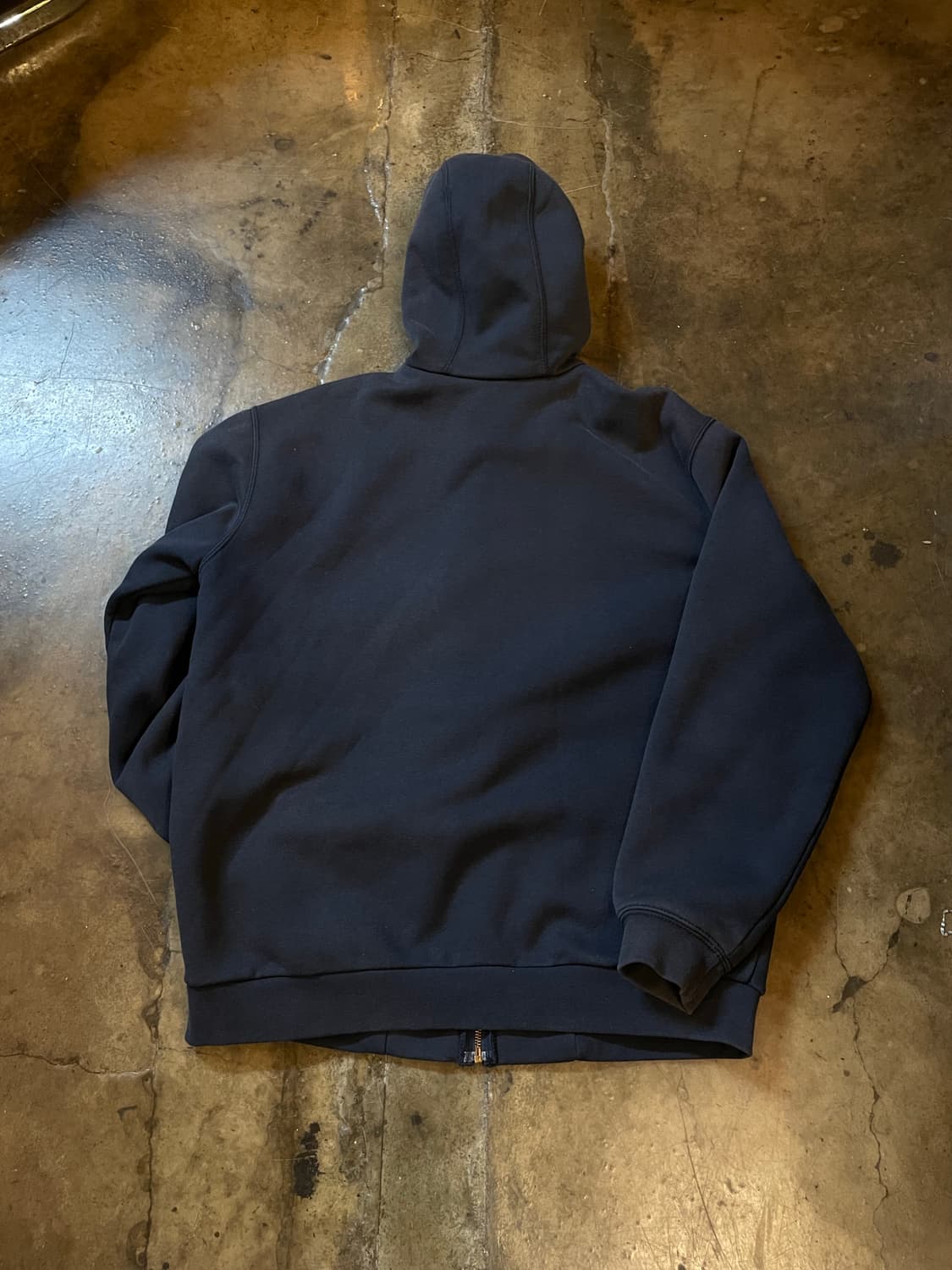 칼하트 써멀 후드 집업 블랙 상품이미지6