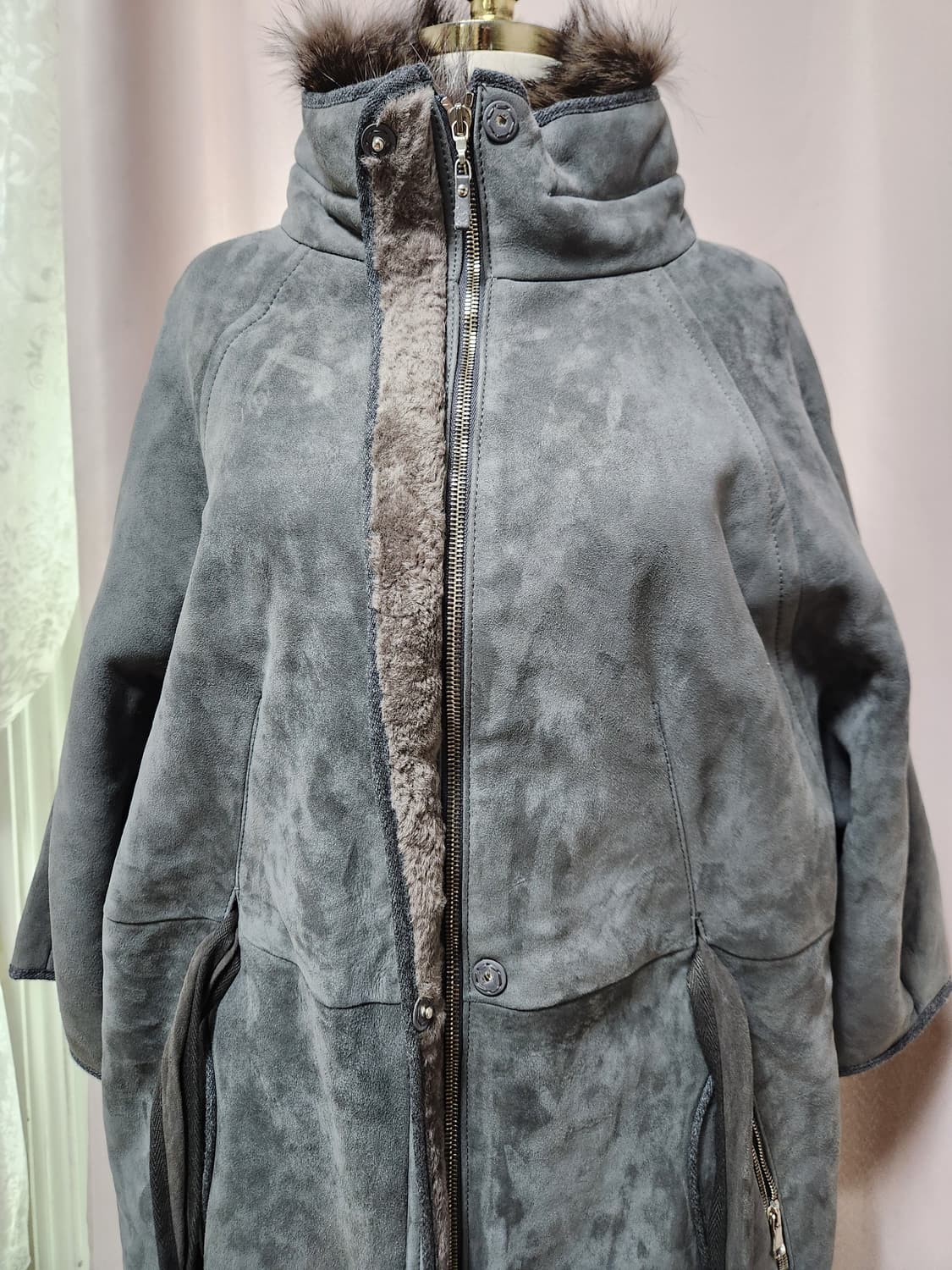 브루넬로 쿠치넬리무스탕코트 상품이미지6