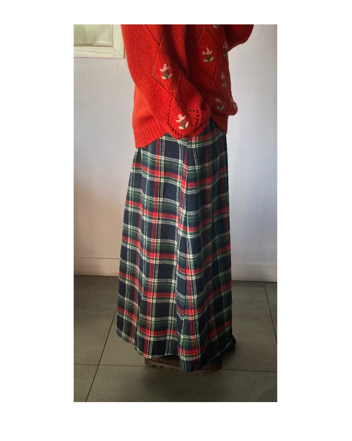 일본 체크스커트 새상품♥️ 상품이미지2