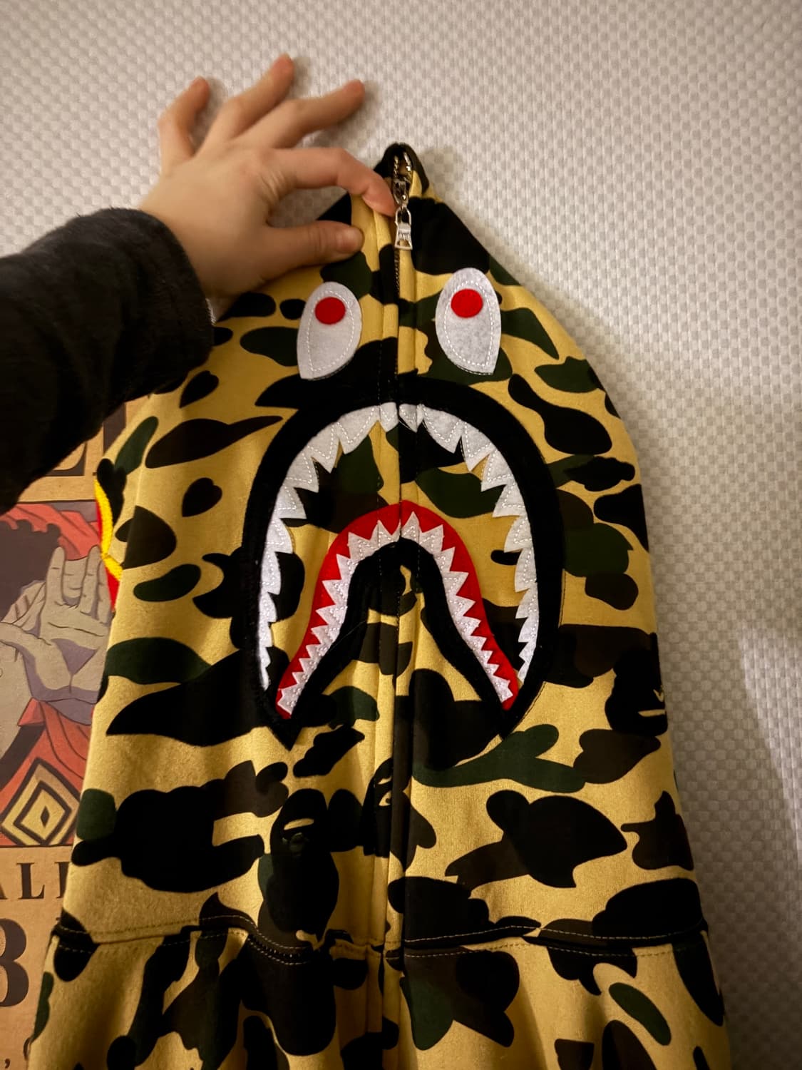 베이프 후드집업 ponr 황계 상품이미지1