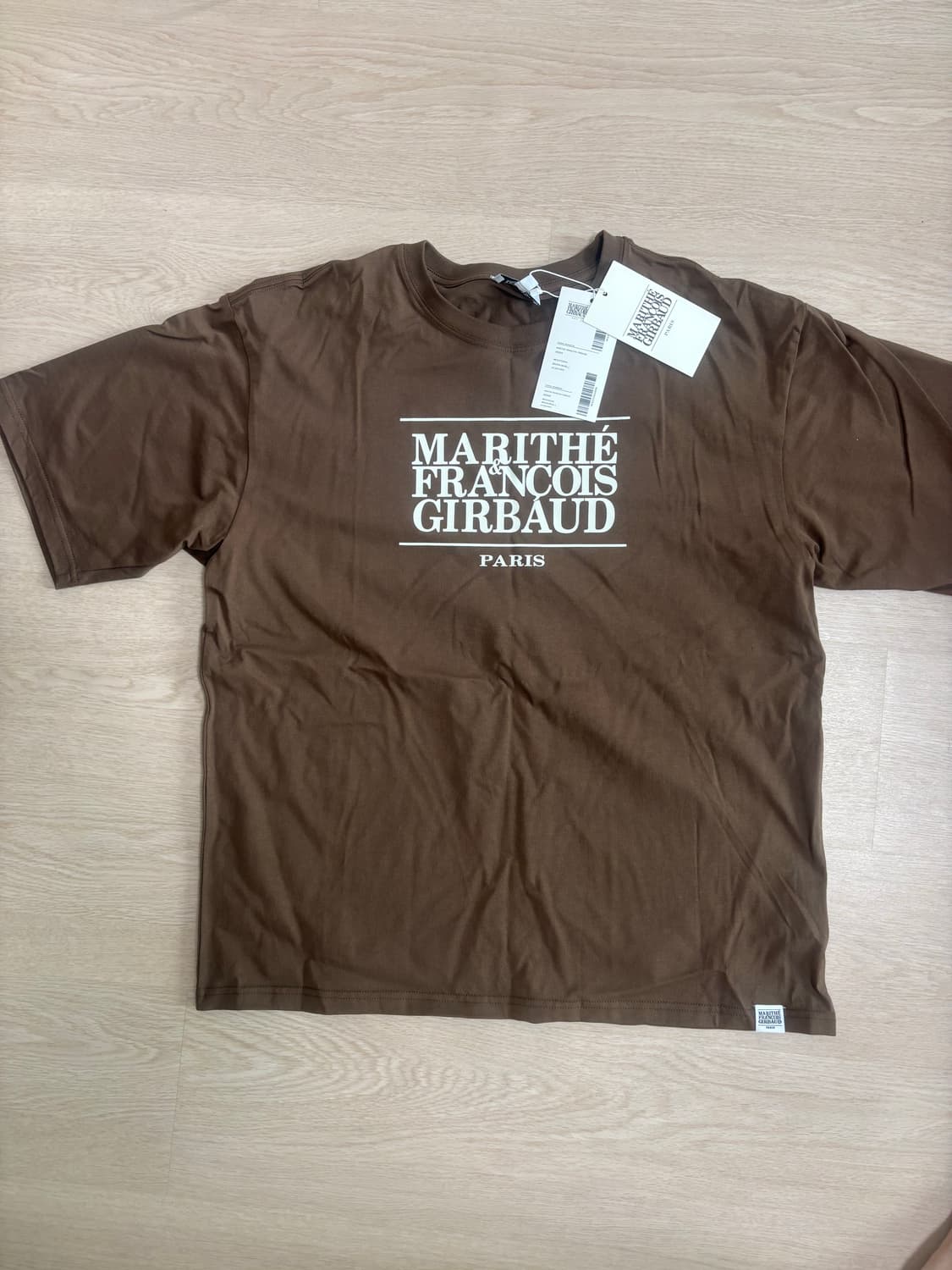 마리떼 프랑소와 저버 반팔 티셔츠 브라운 L 상품이미지2