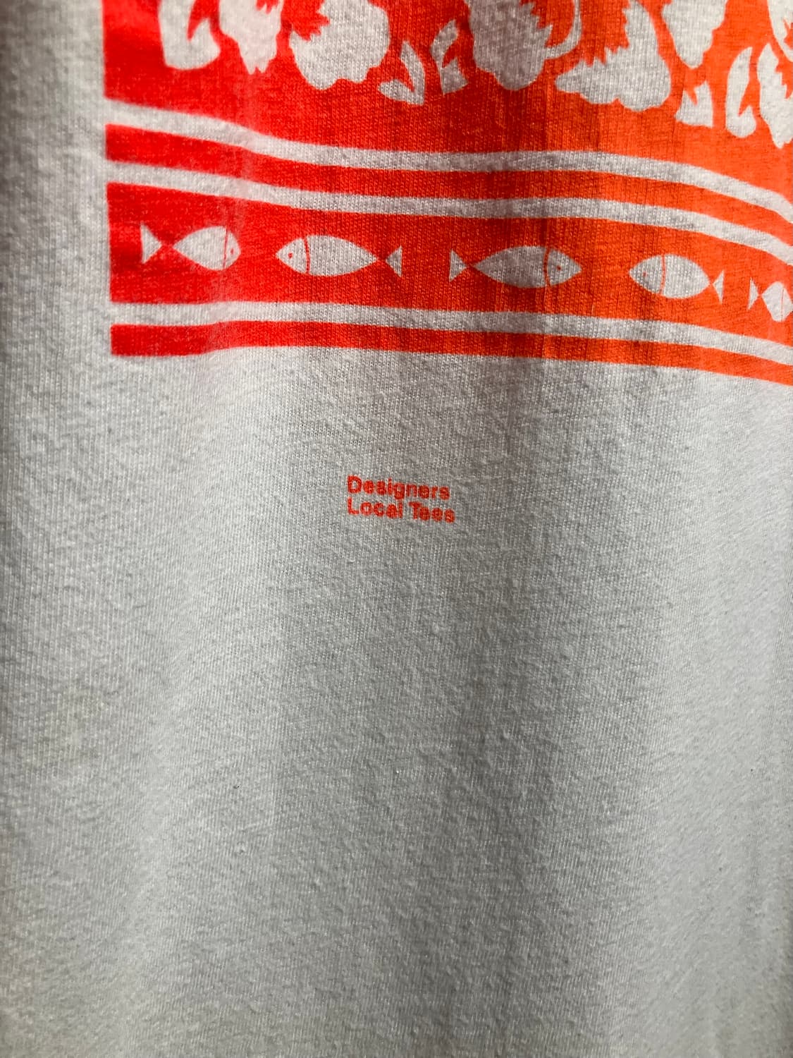 90s USA 빈티지 헤인즈 링거 티셔츠 상품이미지4