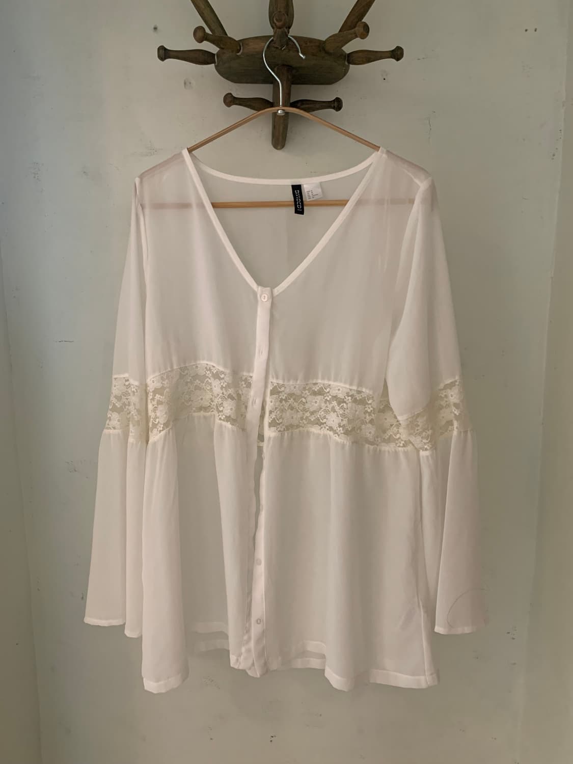 고퀄리티 빈티지 레이스 새틴 가디건 상품이미지2