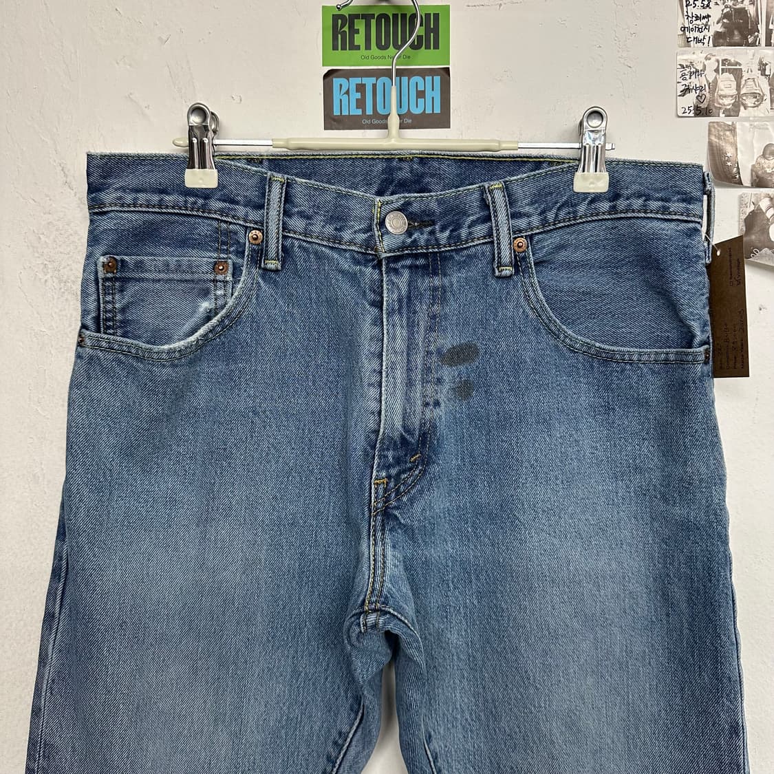 00‘s 리바이스 517 부츠컷 중연청 상품이미지2