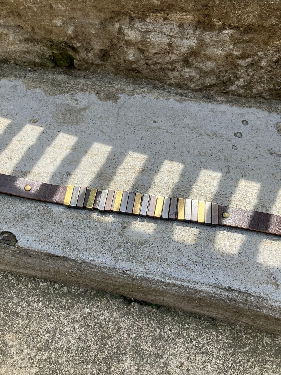 EVISU 웨스턴 버클 레더 벨트 상품이미지7