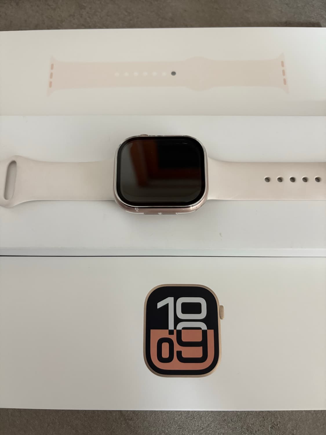 애플워치10 46mm 로즈골드 셀룰러+gps 상품이미지3