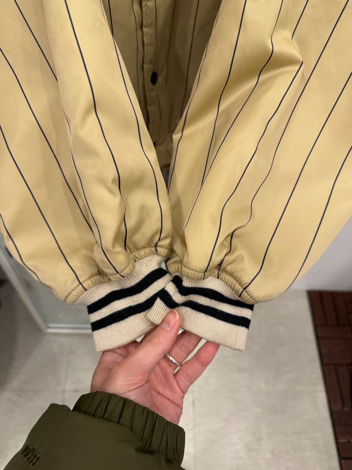 Vtg 빈티지 리버서블 스타디움 새틴 자켓 상품이미지4