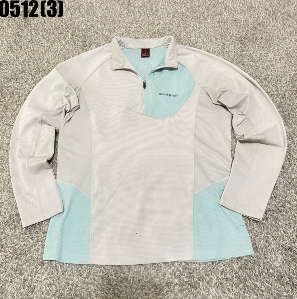 몽벨 바람막이 반집업 상품이미지1