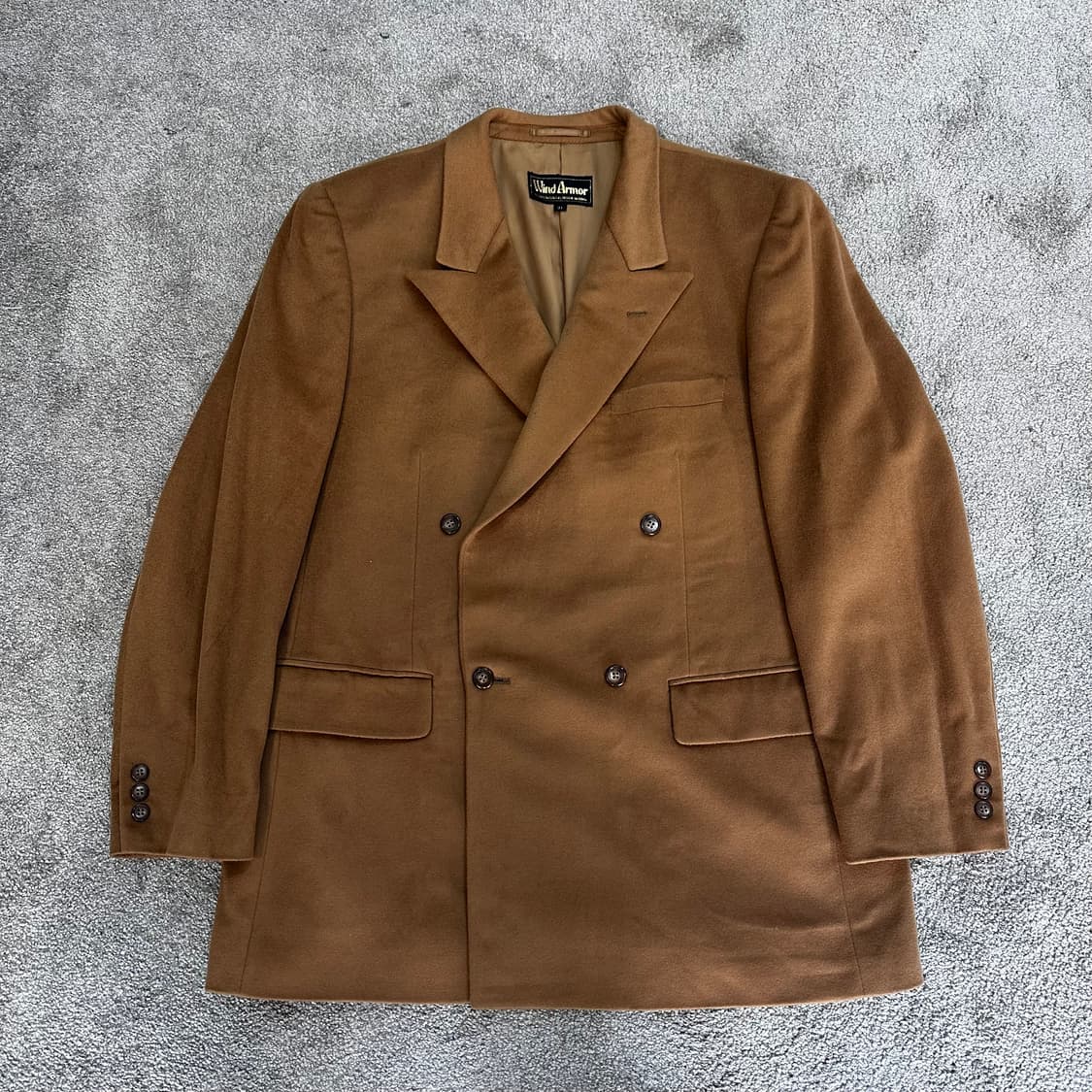 Wind Armor 캐시미어 더블 브레스티드 자켓L 상품이미지1