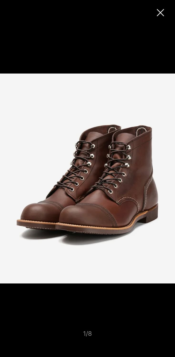 레드윙 아이언레인저 8111 270 -> 275 상품이미지1