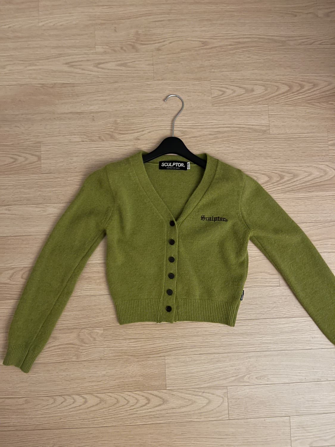 스컬프터 앙고라 울 가디건 상품이미지2