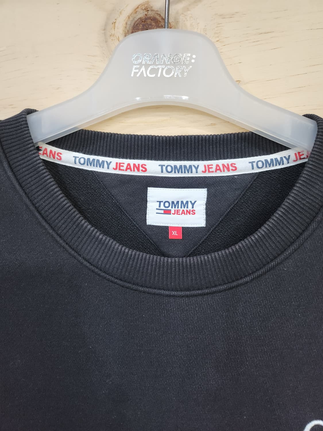 1044) 타미진스 피스 손 자수 맨투맨 상품이미지3