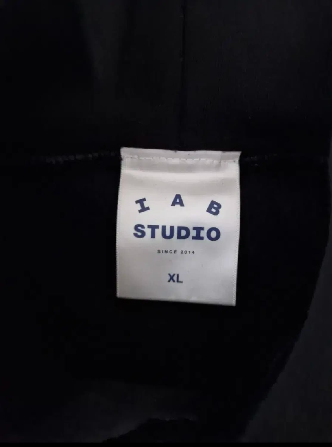 아이앱 스튜디오. 블랙 기모 후드티_XL 상품이미지4
