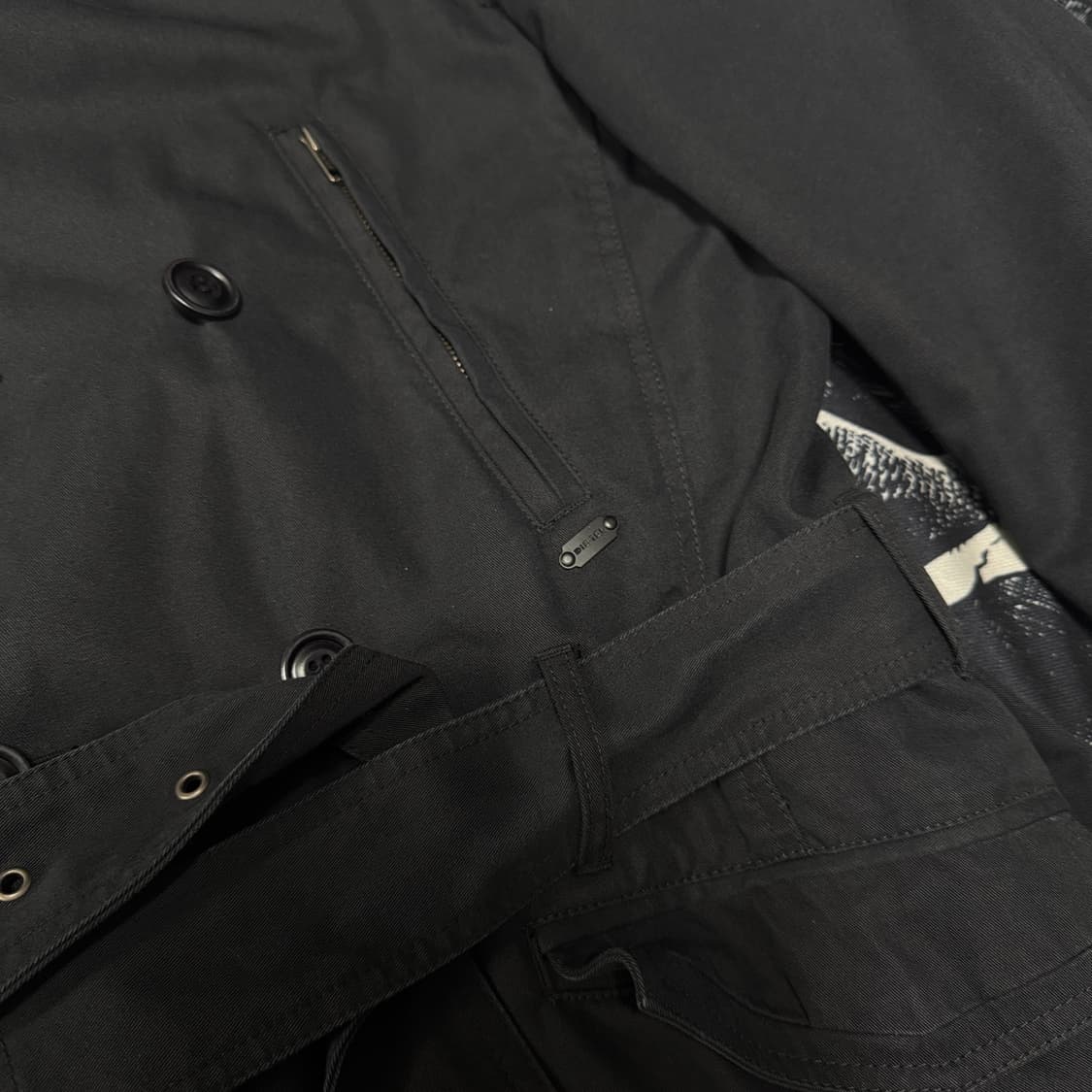 디젤 트렌치코트 남성L사이즈  상품이미지2