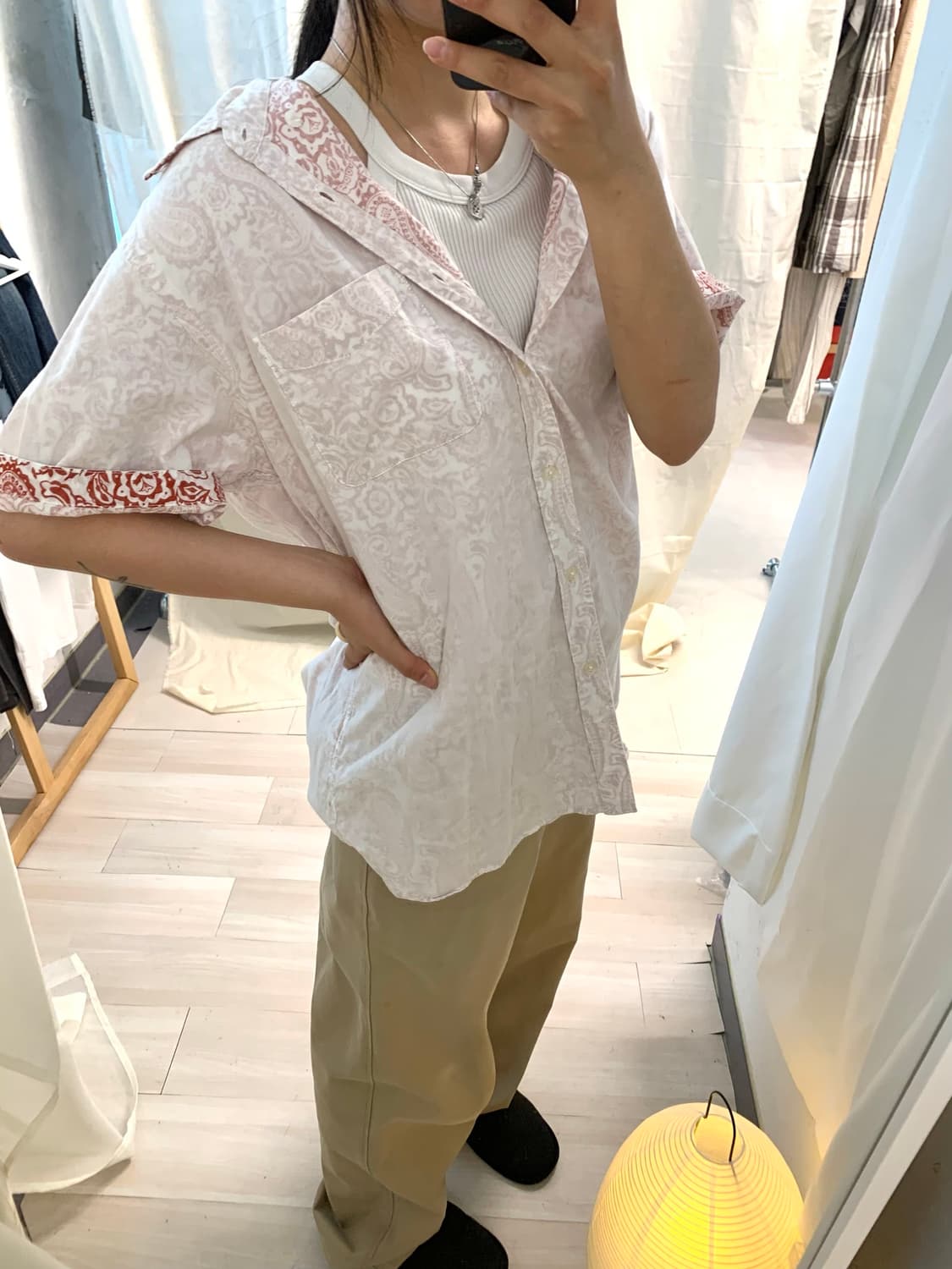 [BEAMS HEART] layered aloha B.D. shirt 상품이미지9