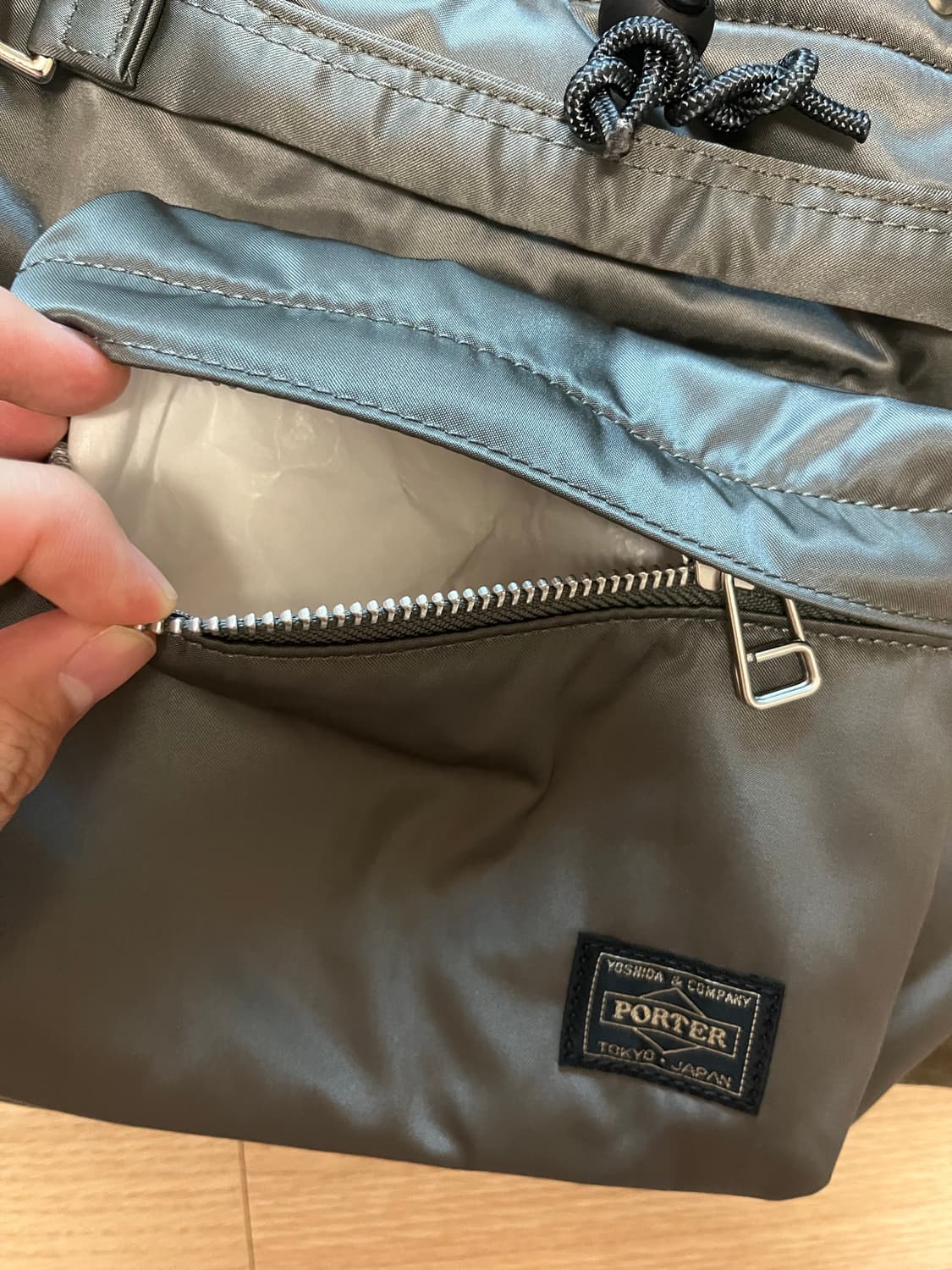 포터 벌룬삭 실버 그레이 상품이미지3