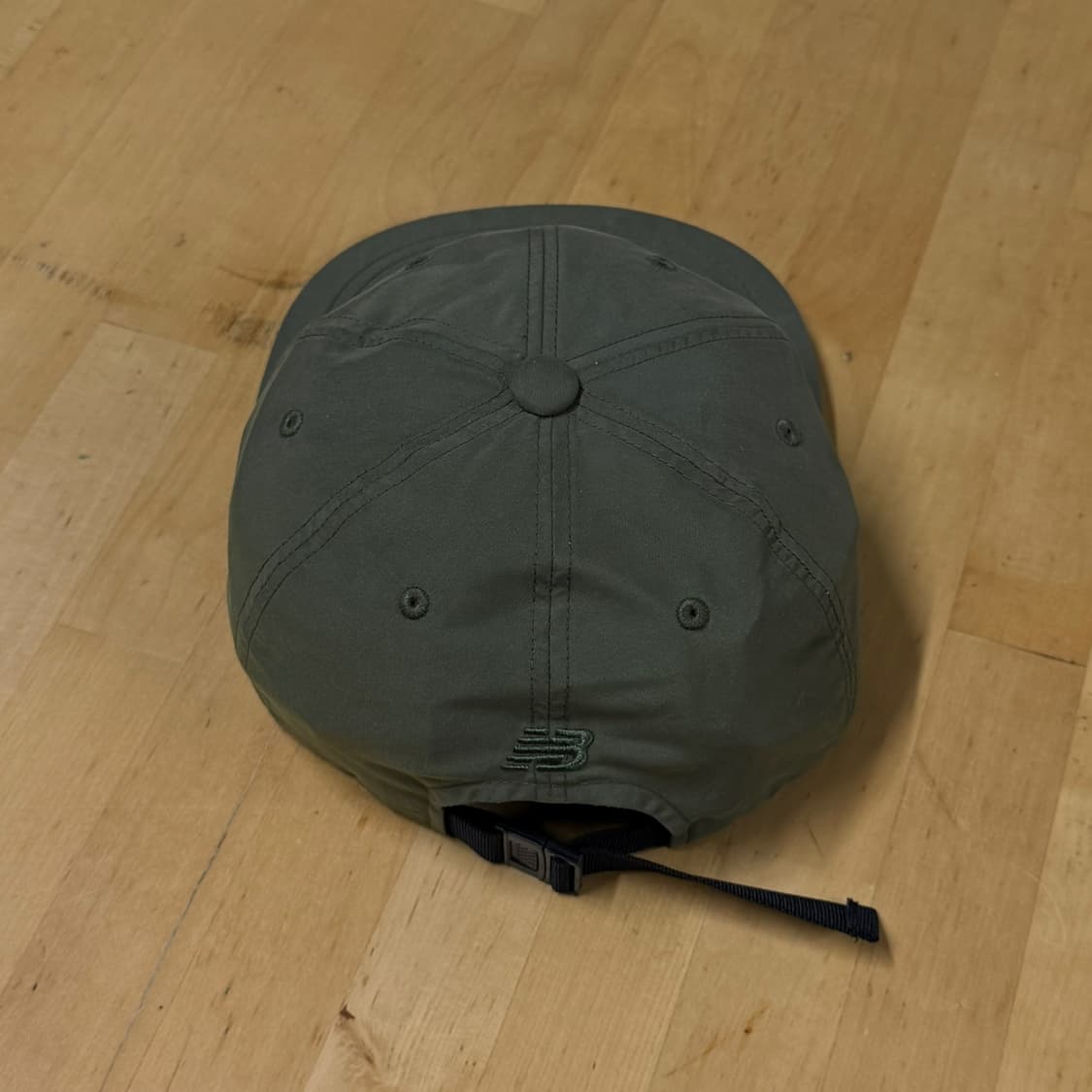 뉴발란스 패널 레터 볼캡 모자 카키 상품이미지3