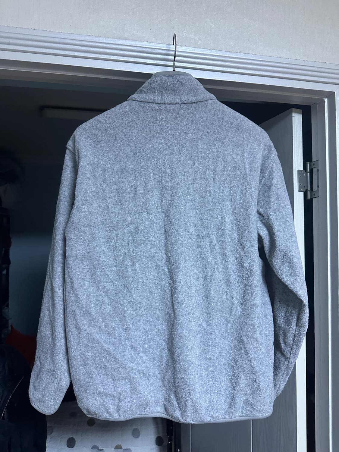 [L] 구형 유니클로 후리스 그레이 상품이미지3