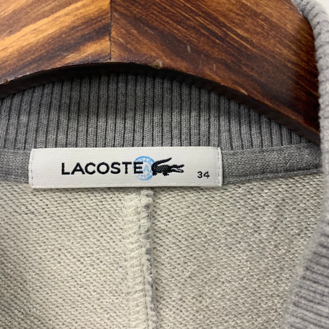 라코스테 그레이 코튼 바시티 자켓 상품이미지6