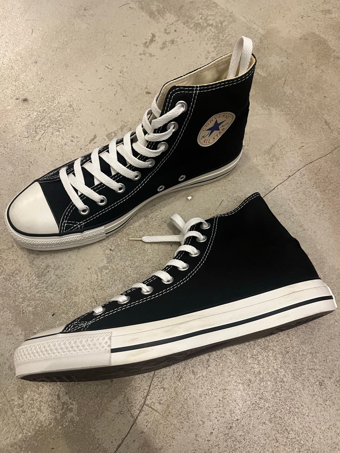 빈티지 컨버스 하이 블랙 상품이미지1