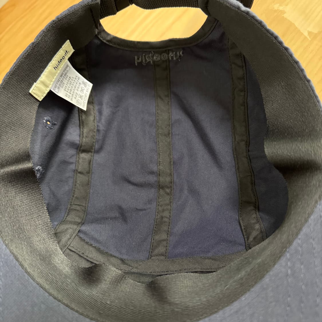 하이드 아웃 H Wings 캠프 캡 (Navy) 상품이미지4