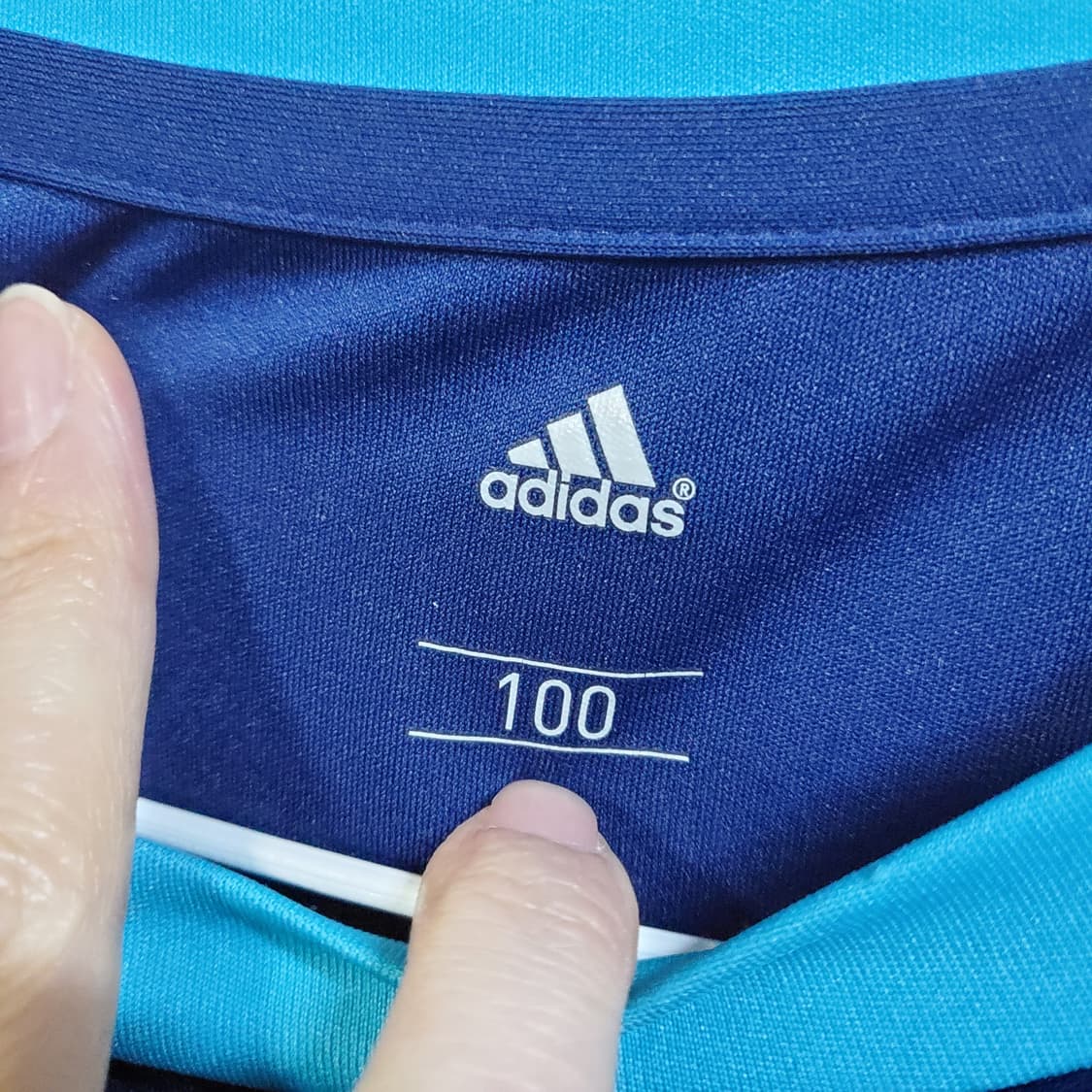 아디다스 기능성 빅로고 반팔 티셔츠  상품이미지3