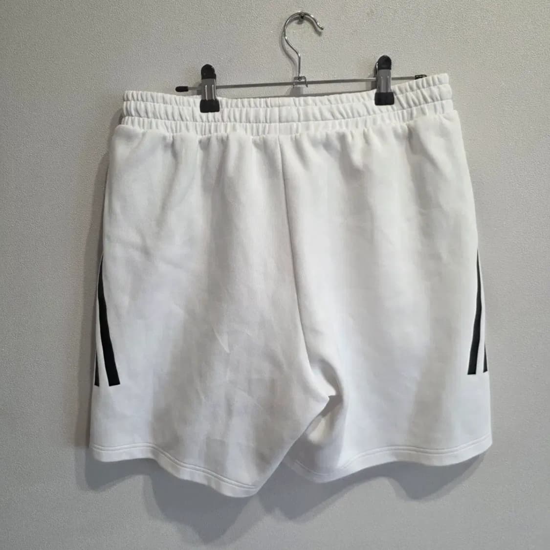 흰색 아디다스 삼선 반바지 84 상품이미지5