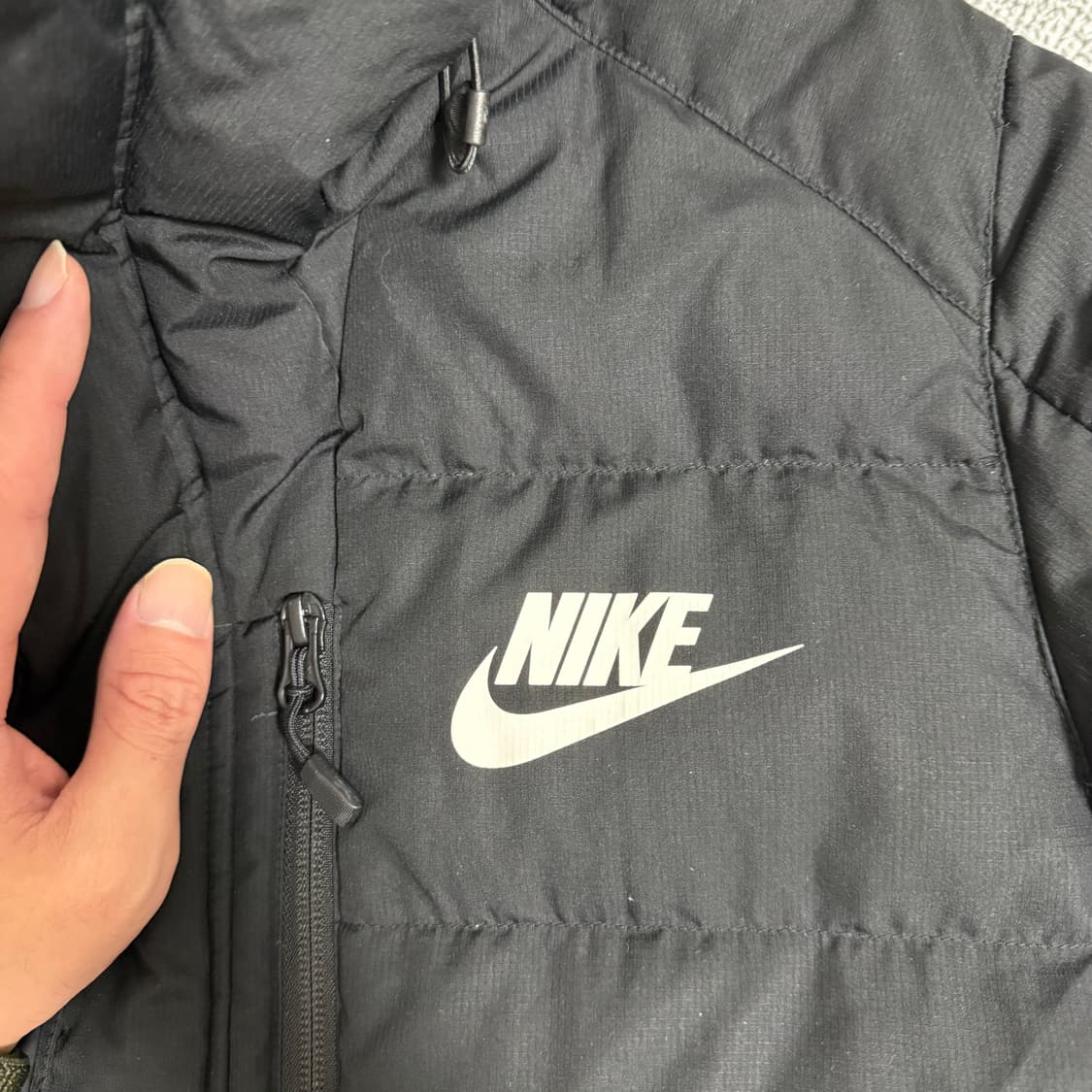 나이키 롱패딩 자켓 블랙 M 95 상품이미지3