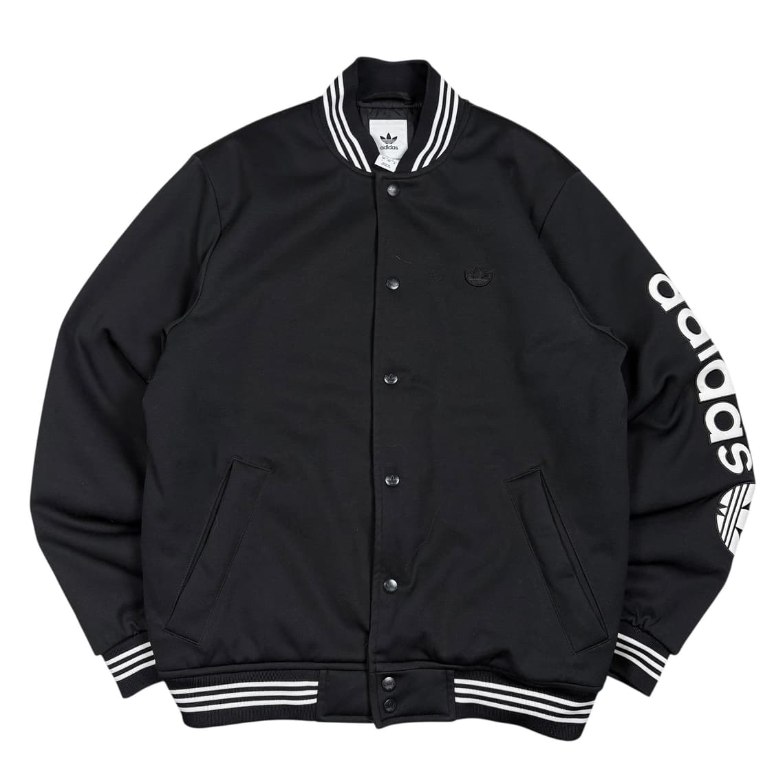 아디다스 블랙컬러 바시티 봄버 자켓 상품이미지1