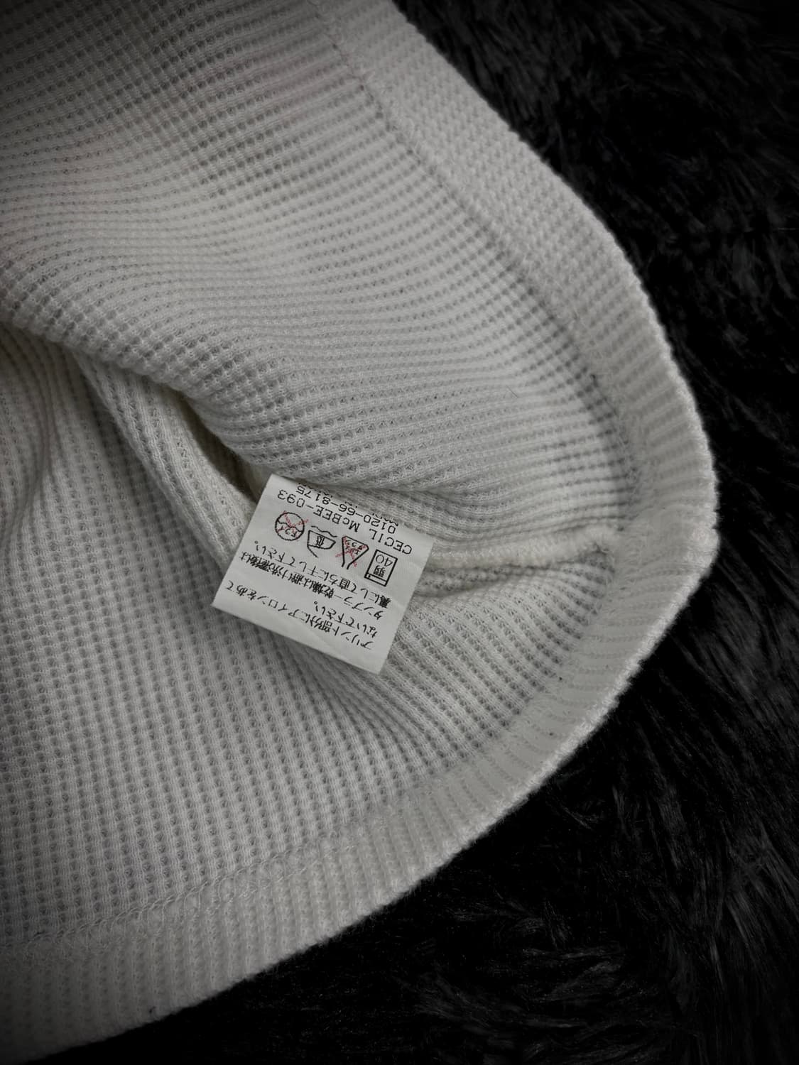 Cecle Mcbee 스프레이 꽃 프린팅 골지 슬리브리스 상품이미지6