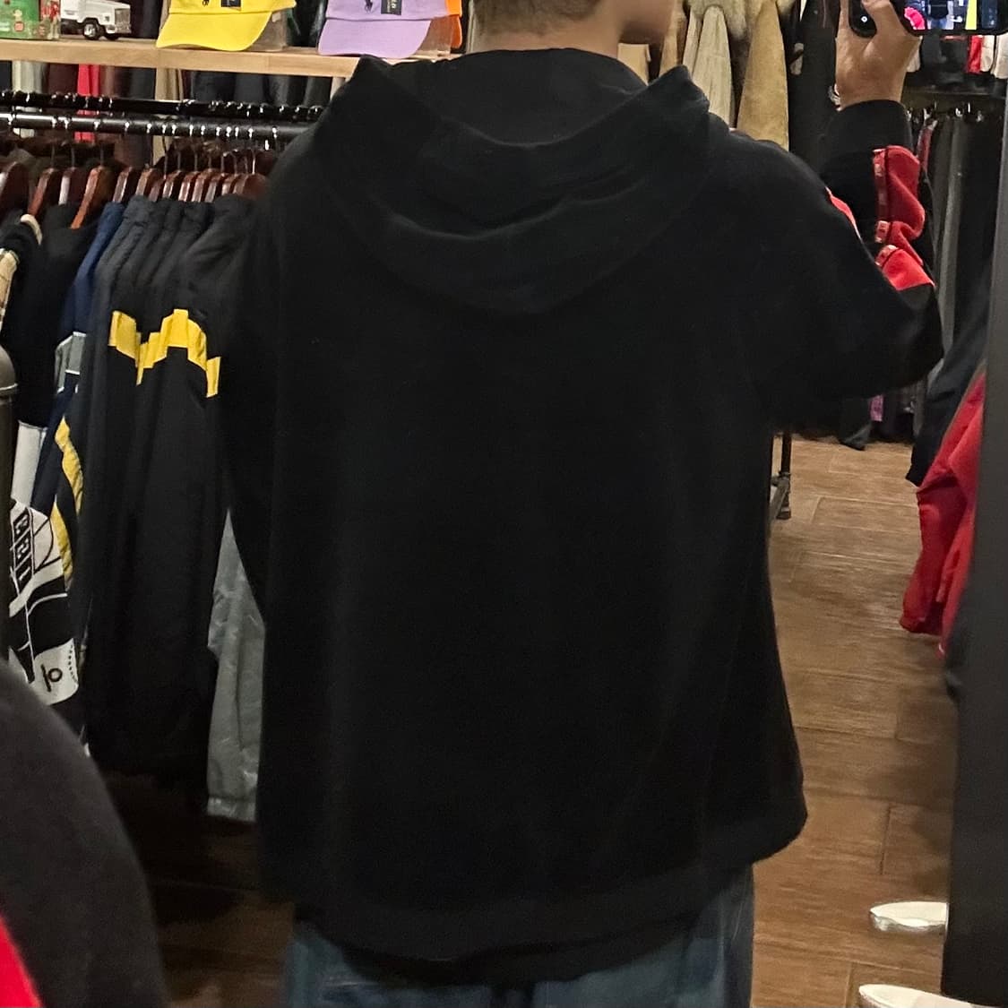 [HI] 타미 집업 블랙 상품이미지5