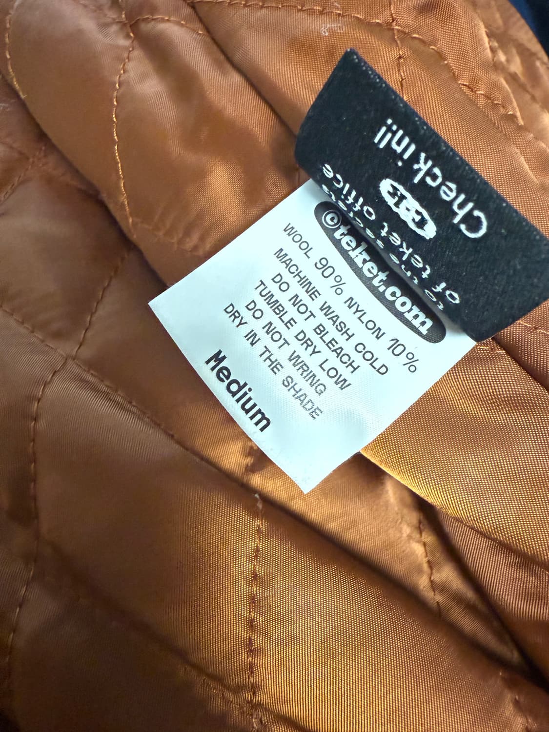 테켓 바시티 자켓 M사이즈 상품이미지5