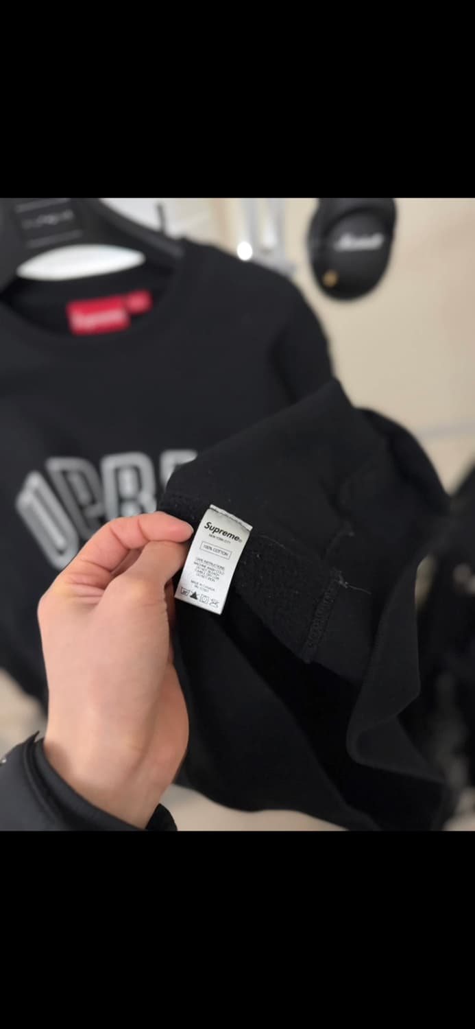 슈프림 [새상품.정품] 아크로고 (시세 50만)맨투맨 m(100-103) 상품이미지5
