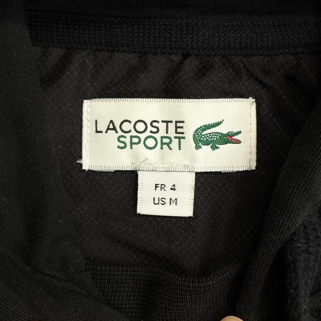 LACOSTE 레귤러 핏 저지 후드티 M 상품이미지4