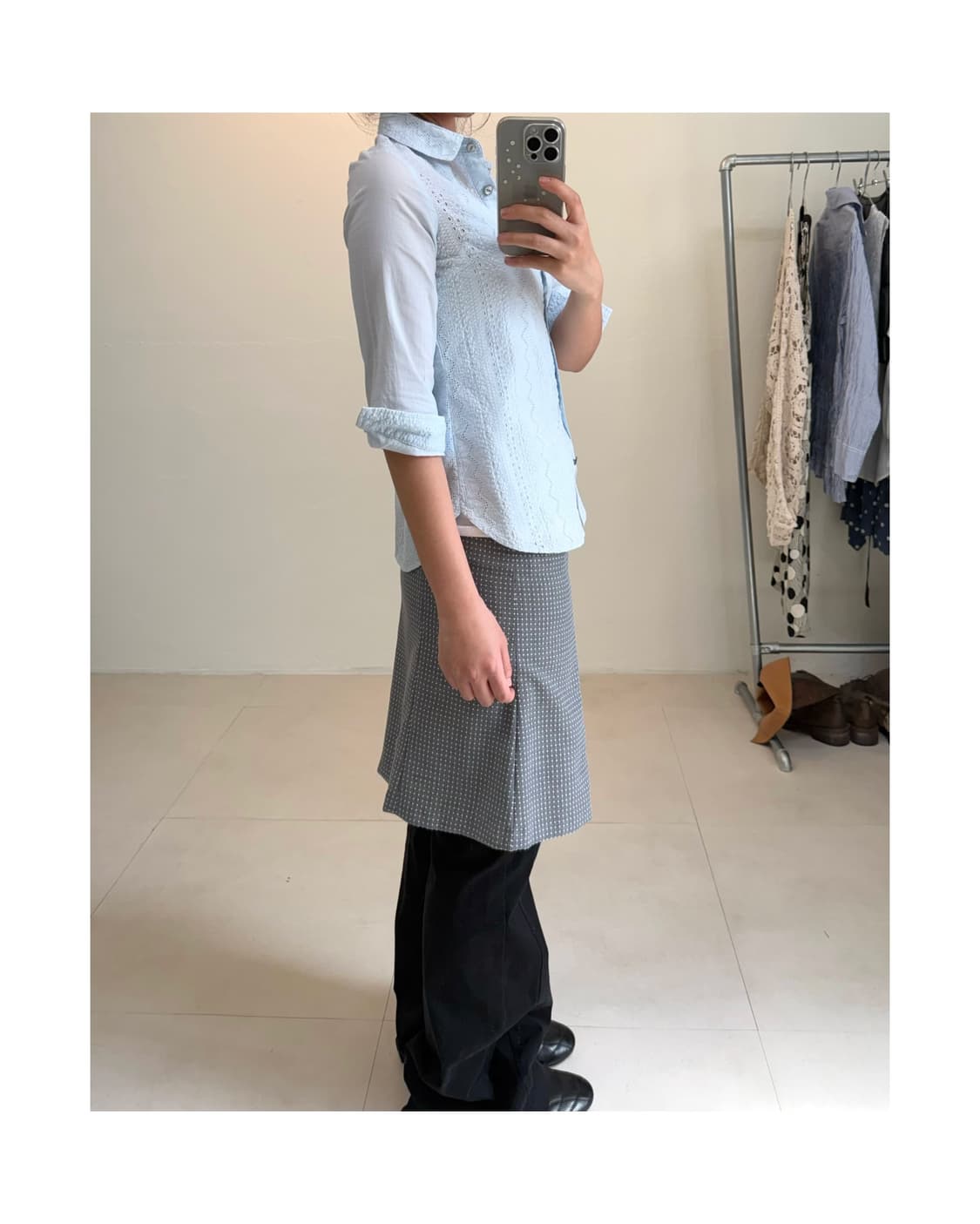 빈티지 블라우스 상품이미지5