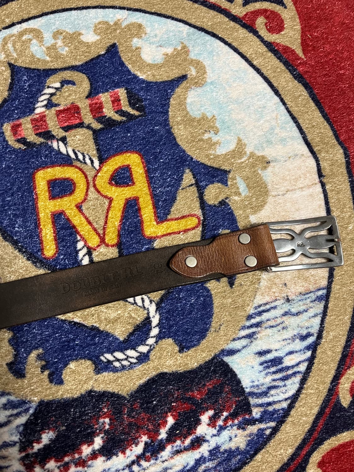 RRL 레더 벨트 더블알엘 상품이미지2