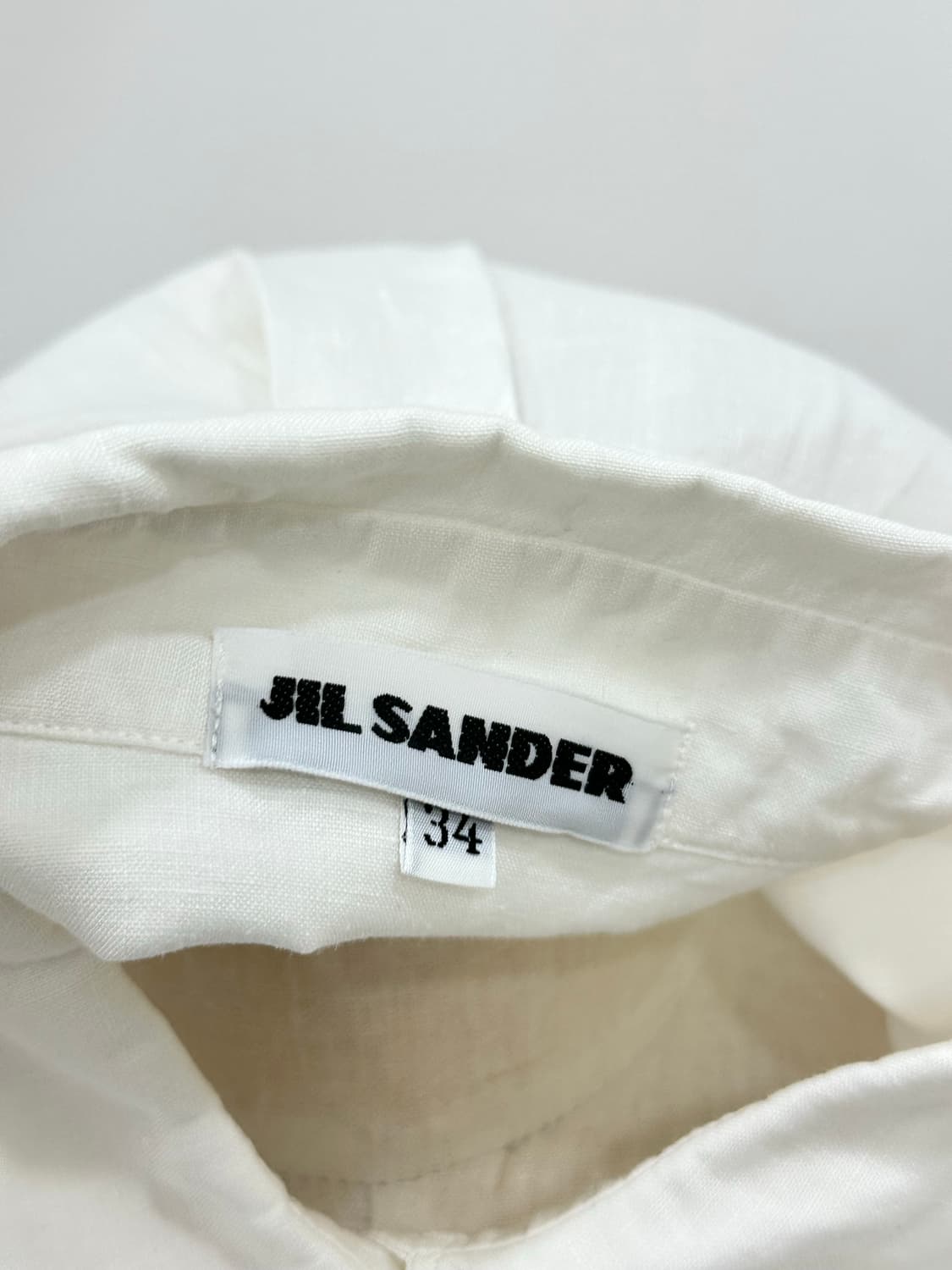 질샌더 리넨 남방 상품이미지9